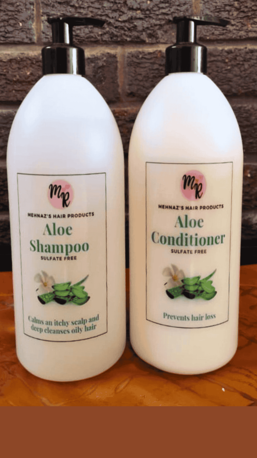 Aloe Shampoo and Conditioner