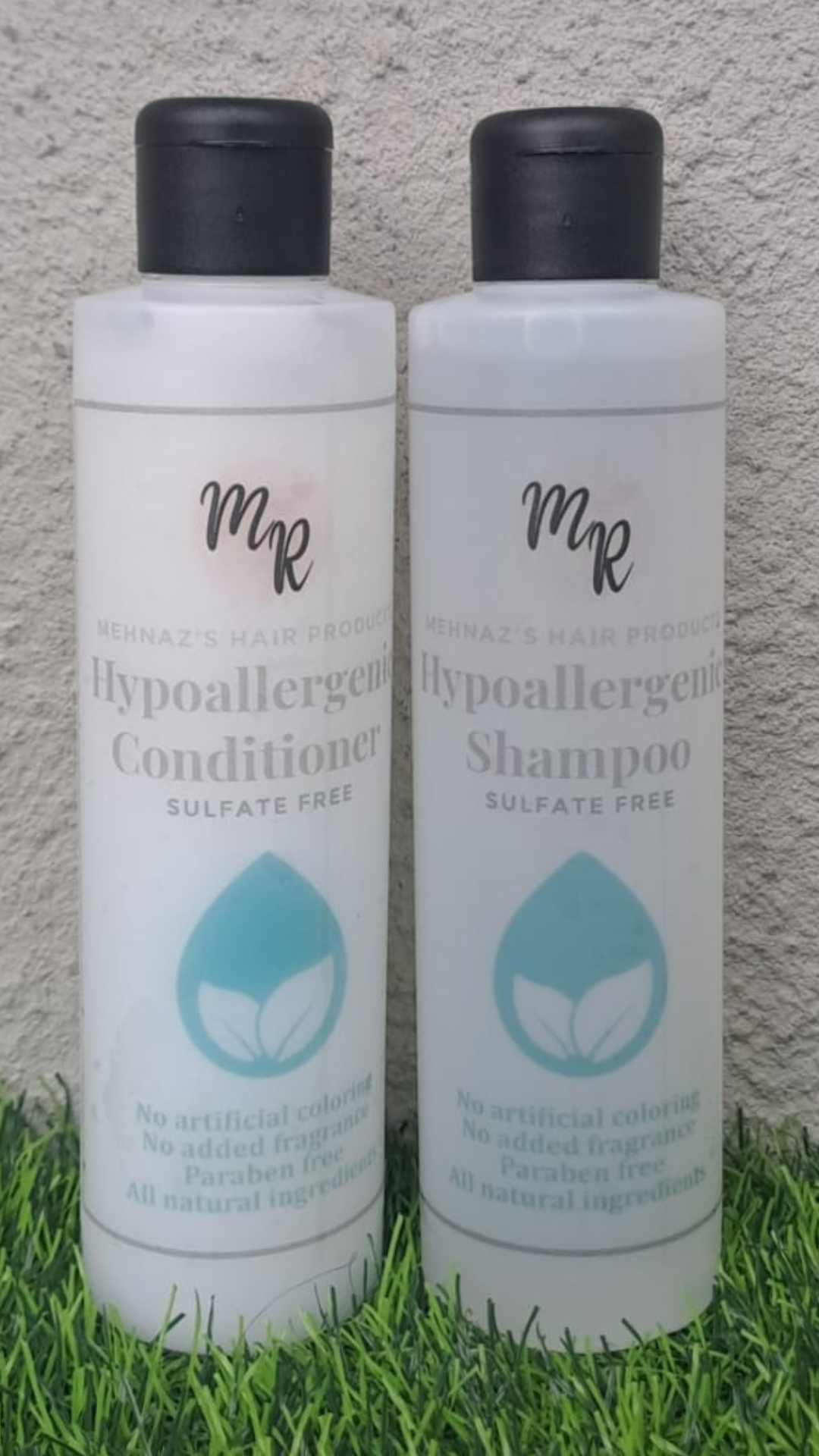 Hypoallergenic shampoo and conditioner
