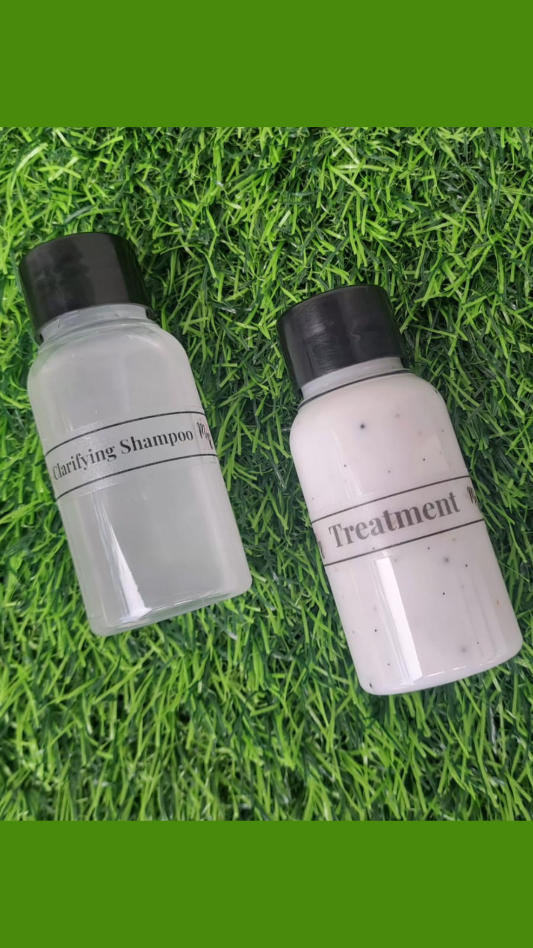 Clarifying shampoo and treatment