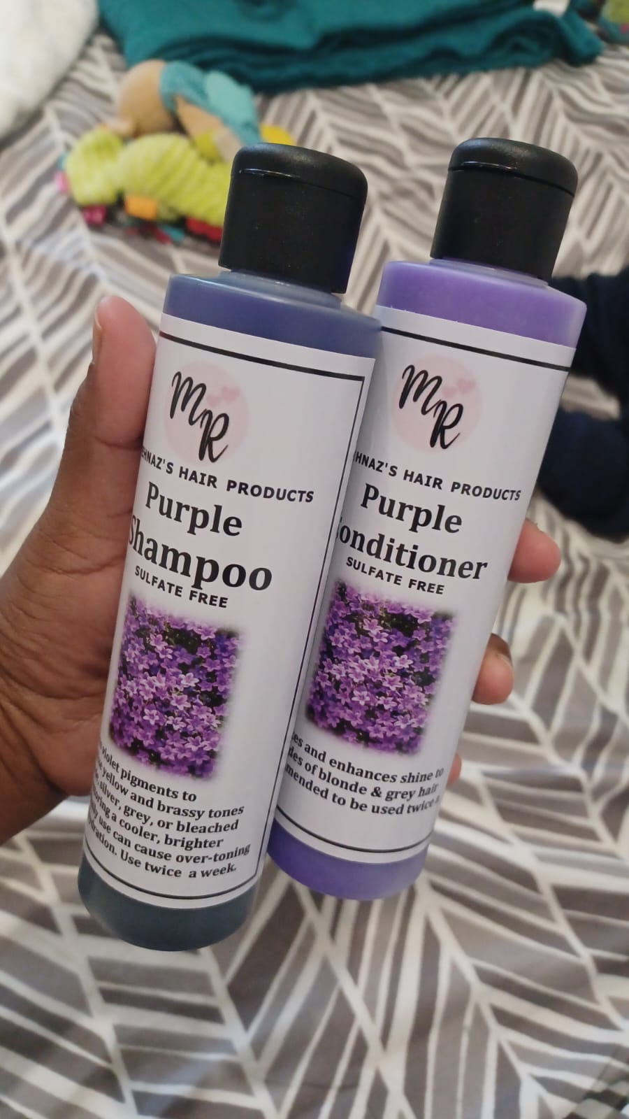 200ml Silver Shampoo & Conditioner set